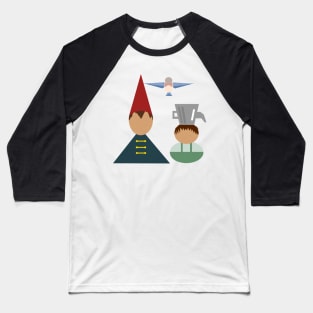 Characters from "Over the garden wall" Baseball T-Shirt